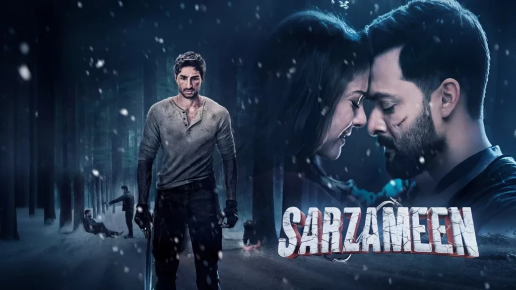 Sarzameen (2025) Movie ft. Prithviraj, Ibrahim, and Kajol